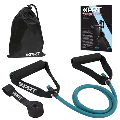  Resistance Band | Home Gym Exercise Band with Handles and Door Anchor 